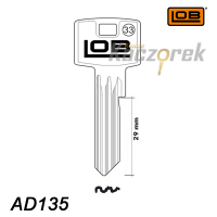 Mieszkaniowy 037 - klucz surowy - Lob AD135